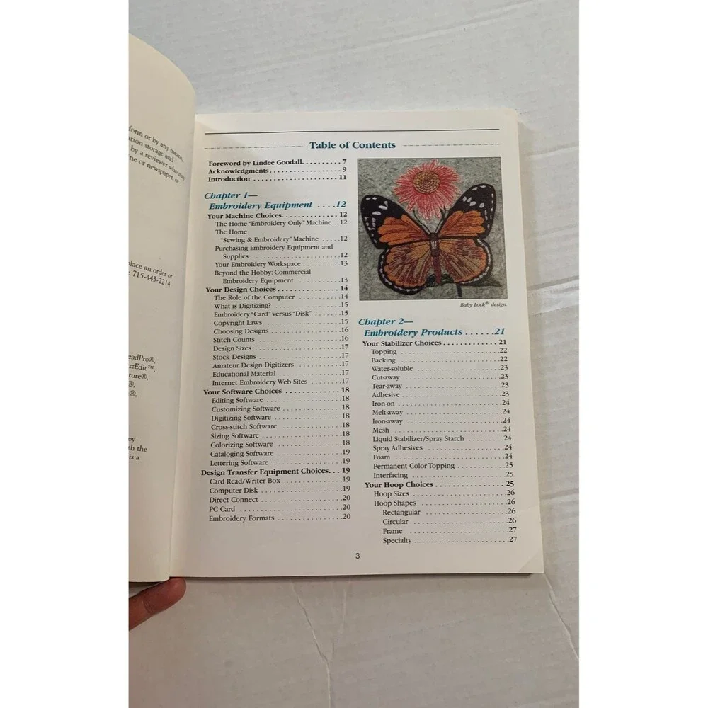 Embroidery Machine Essentials book